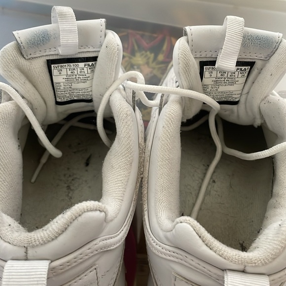 FILA Disruptor II All White - Picture 13 of 14